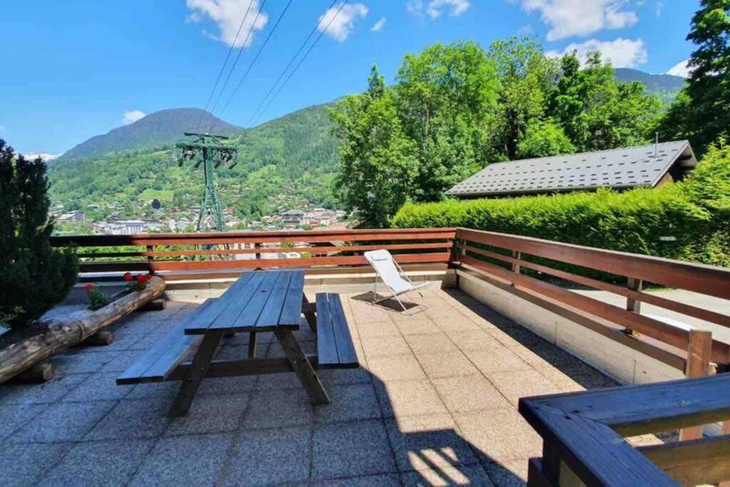 Appartement L'Edel - Vue Massif Mont-Blanc Сен-Жерве-ле-Бен Екстериор снимка