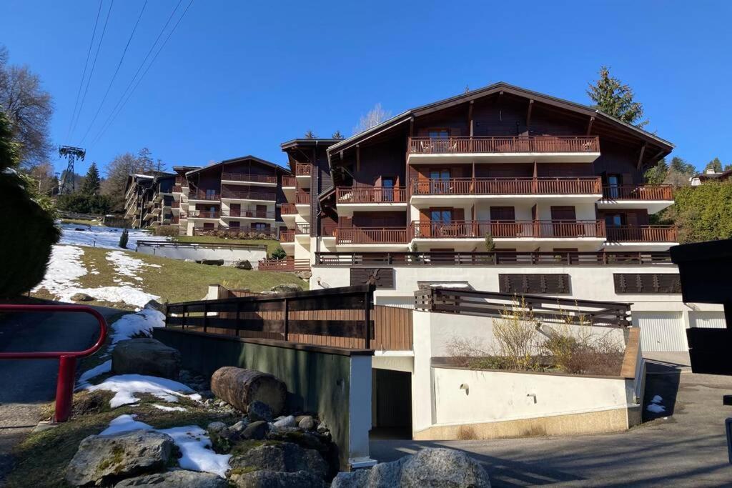 Appartement L'Edel - Vue Massif Mont-Blanc Сен-Жерве-ле-Бен Екстериор снимка